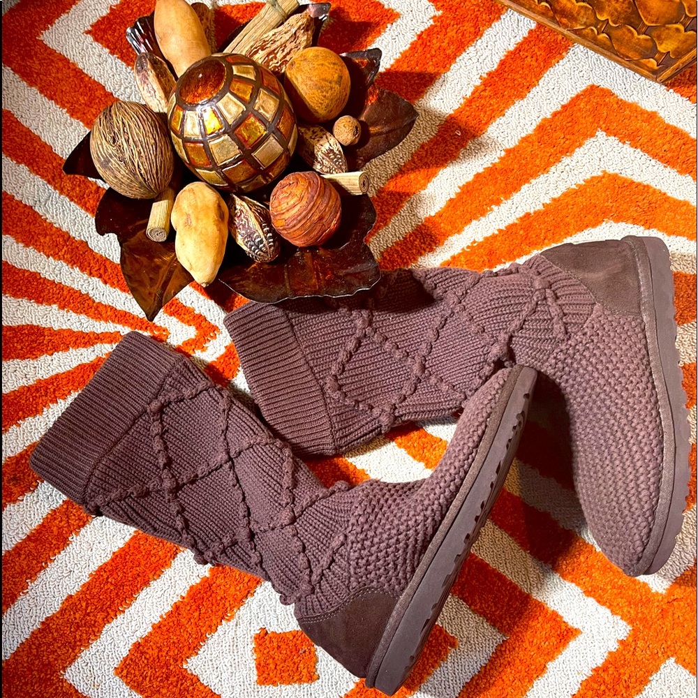 KNIT UGG”s BOOTS